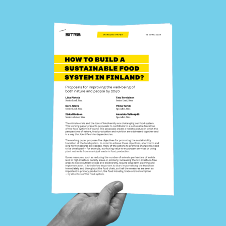 Leading The Cycle: Finnish Road Map To A Circular Economy 2016-2025 - Sitra